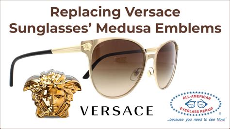 versace glasses parts.